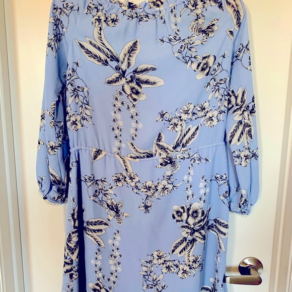 Sam Edelman Blue Floral Dress - Picture 4 of 6